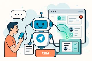 Интеграция Telegram ботов с CRM системами