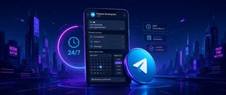Telegram Booking Bot: 24/7 Client Scheduling