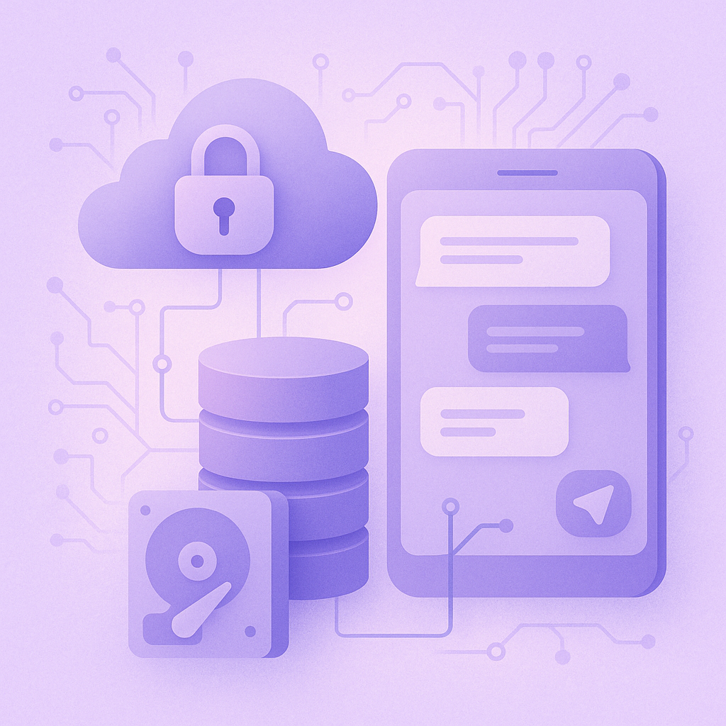 Где хранятся данные бота