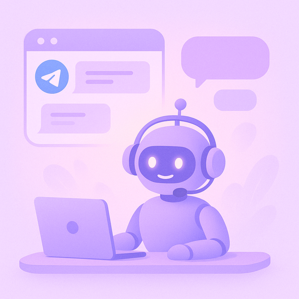 Бот для технической поддержки в Телеграм | Обратная связь | Бот-визитка